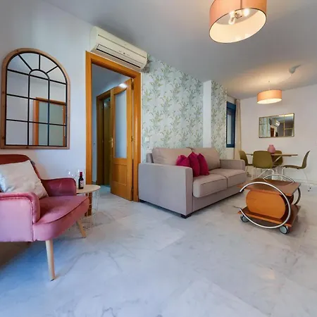 Apartment Holidays2malaga Ayala 450 Mts From & Terrace