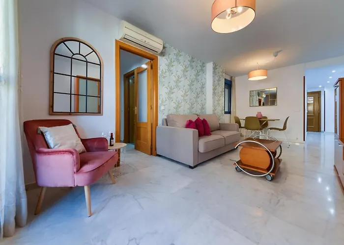 Apartment Holidays2malaga Ayala 450 Mts From & Terrace